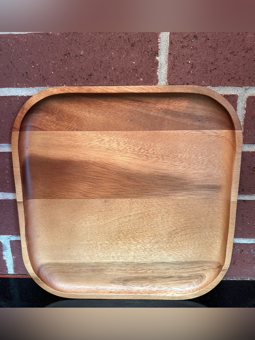 Dash of That Acacia Wood Serving Platter 12X12
